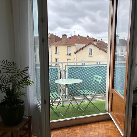 Confortable- Lumineux- Proche Paris Apartament *